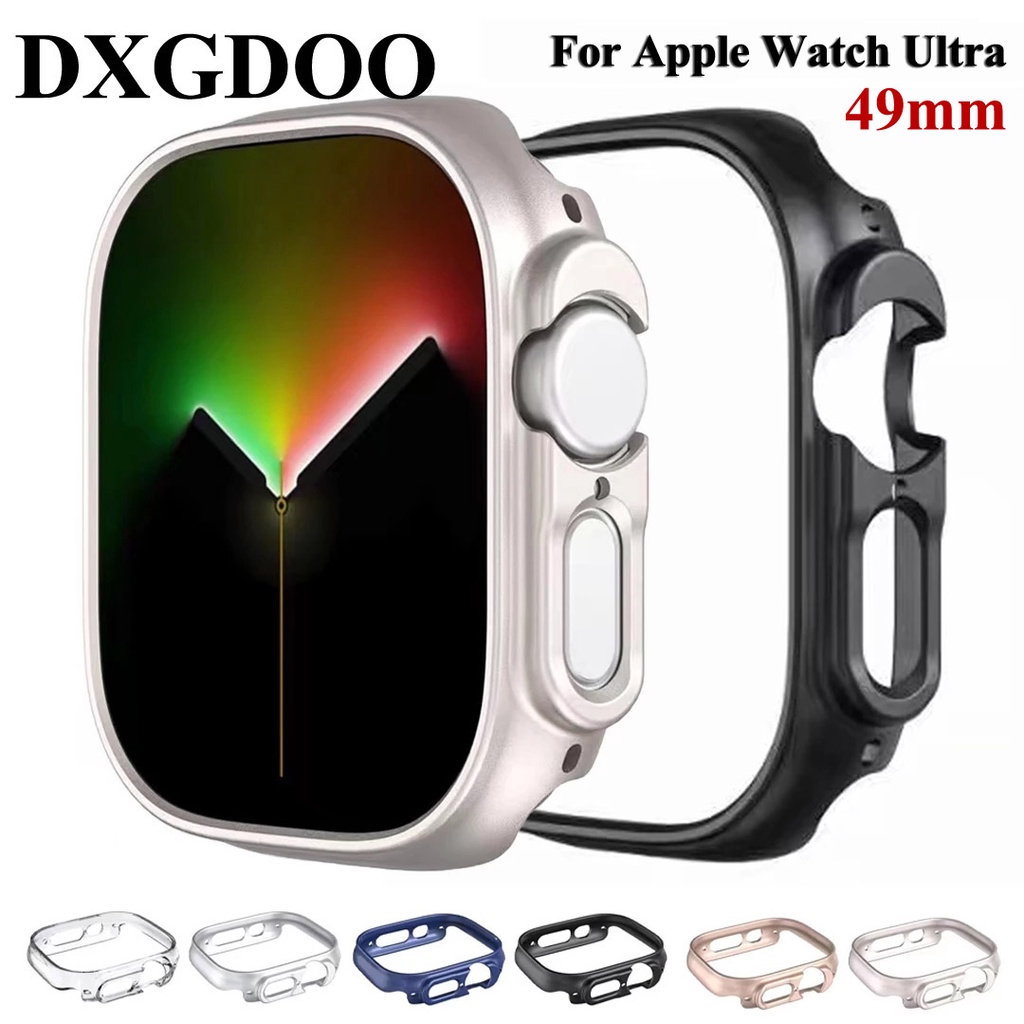 DXGDOO PC Hard Protector สําหรับ Apple Watch Ultra 49 มม.Pro Series 8 45 มม.ป้องกัน Anti-scratch Cas