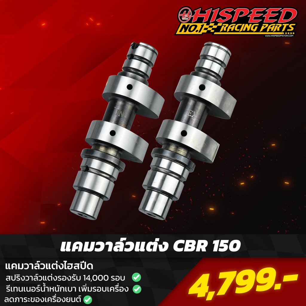 แคมแต่ง CBR150R | HISPEED