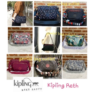 ส่งฟรีไม่ใช่โค๊ด !! ของแท้ ✔️ พร้อมส่งค่ะ  ▪️ 10.5 นิ้ว ▪️ 🐒 KIPLING RETH CROSSBODY BAG