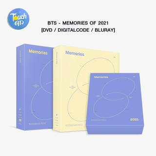 [พรี] BTS MEMORIES OF 2021 [DVD / DIGITAL CODE/ Blu-ray]