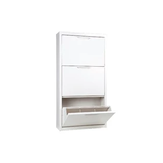 [จัดส่งพร้อมติดตั้งฟรี] KIOSK ตู้รองเท้า SWING 3 ลิ้นชัก วางได้สูงสุด18คู่