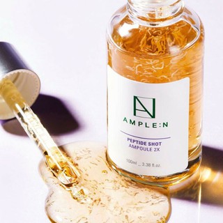 [สินค้าของแท้ 100% ส่งตรงจากเกาหลี] Ample N Peptide Shot Ampoule 2X 30ml&amp;100ml