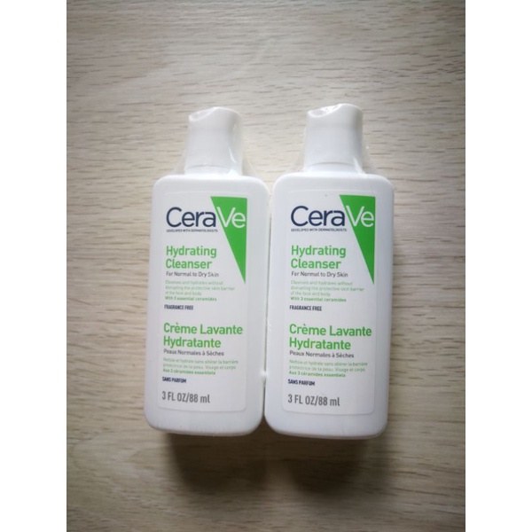 cerave hydrating cleanser 88 ml