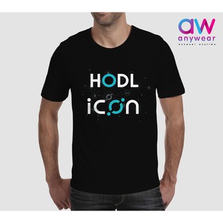 เสื้อยืด Brand Anywear ลาย HODL Icon รุ่น CCT003 ดำ