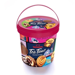 พร้อมส่ง Tatawa Tea Time Assorted Cookies คุกกี้ถังทีทาม ขนาด 400 g