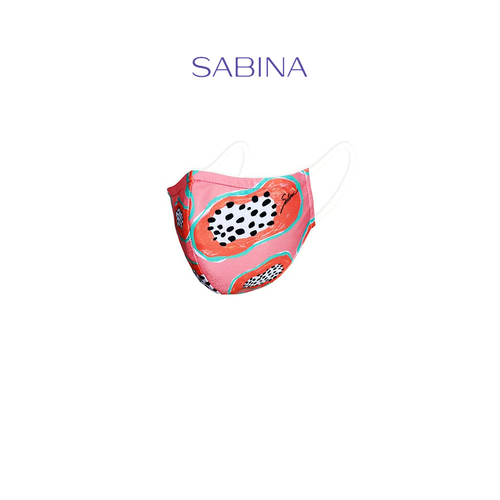 Sabina หน้ากากอนามัย รุ่น Thai Friut Mask รหัส SYR5031PL สีชมพู