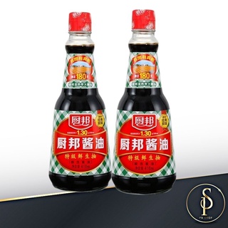 ซีอิ้วขาว ซอสปรุงรส (厨邦酱油410) ขนาด 410ml เหมาะสำหรับปรุงอาหารได้หลากหลาย