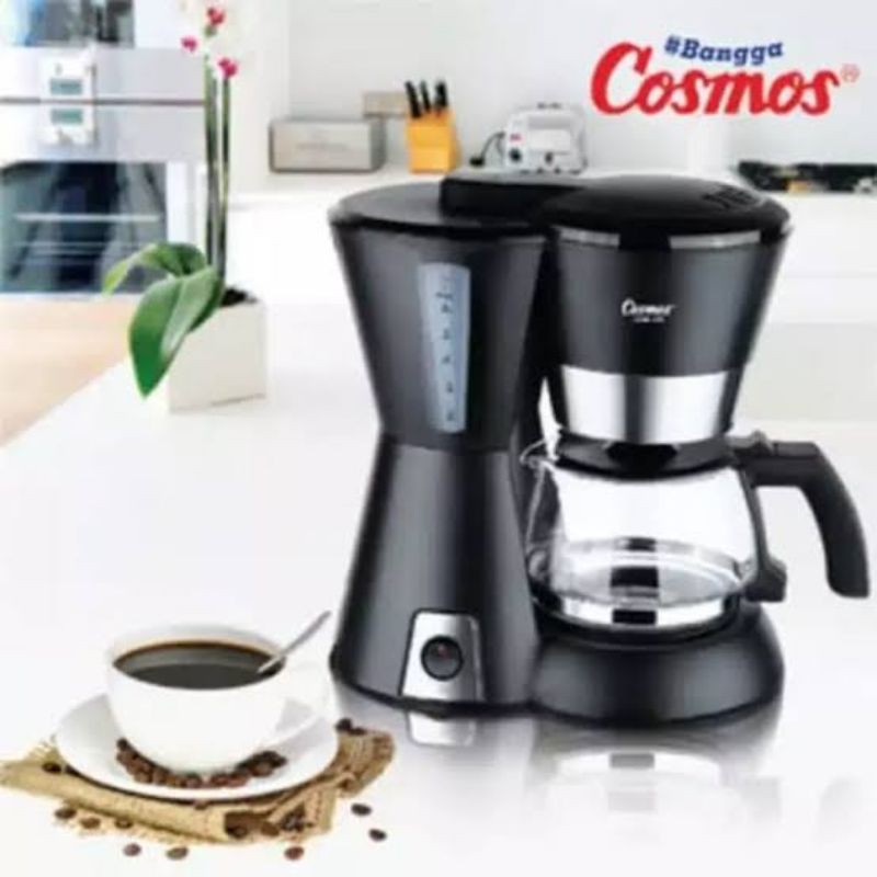 MESIN COSMOS CCM 308 COFFEE MAKER MACHINE 0.65 LITER 600 WATT COFFEE MAKER MACHINE รับประกัน DURABLE