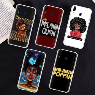 เคสโทรศัพท์มือถือ แบบใส ลาย Melanin Poppin สําหรับ Huawei Nova 4E Y5P 5T P30 2I 3I P20 Y8S Lite Pro