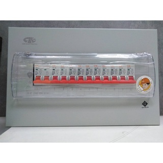 ตู้คอนซูเมอร์ Consumer Unit ตู้ครบชุด 10 ช่อง แบรนด์ CCS รุ่น CCU2-10+10 / 63A