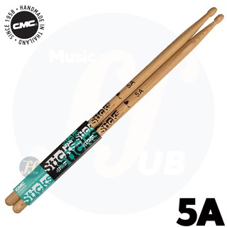 ไม้กลอง CMC 5A,5B,2B,7A Drum Stick