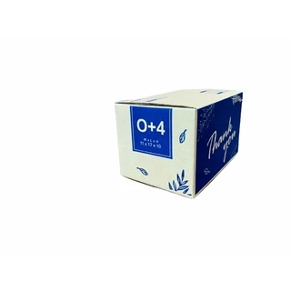 กล่องไปรษณีย์ลาย Thank you เบอร์ 0+4 (20ใบ)