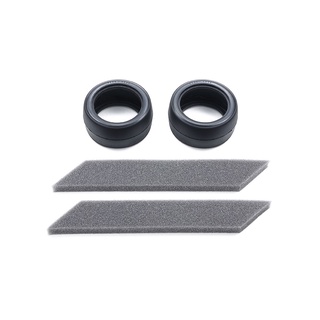 TAMIYA 50547 WIDE RACING SLICK TIRES w/INNER SPONGE(1 PAIR)