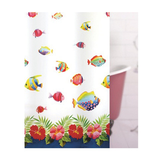 ราคาพิเศษ!! ผ้าม่านห้องน้ำ PEVA WSP รุ่น SCP-18 NO.U8049 ขนาด 180 x 180 ซม. Shower Curtains &amp; Accessories