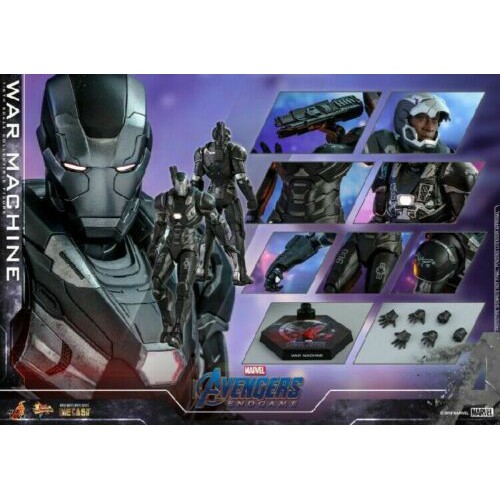 Hot Toys 1/6 Avengers: Endgame Iron Man War Machine Action Figure