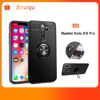 【 Car Phone Case 】Xiaomi Redmi Note8/Note 8 Pro Note8Pro เคสโทรศัพท์แม่เหล็กสำหรับ Car Holder Phone Case