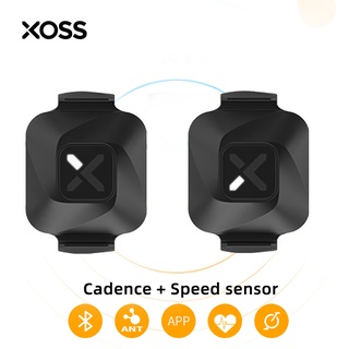 XOSS Bike Cadence Sensor &amp; Speed ​​Sensor มาตรวัดความเร็วจักรยาน ANT+ Bluetooth 4.0 Wireless Cycle Computer