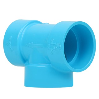 ท่อประปา ข้อต่อ ท่อน้ำ ท่อPVC ข้อต่อสามทาง-บาง SCG 1 1/4" สีฟ้า FAUCET TEE PVC SOCKET SCG 1 1/4" LITE BLUE