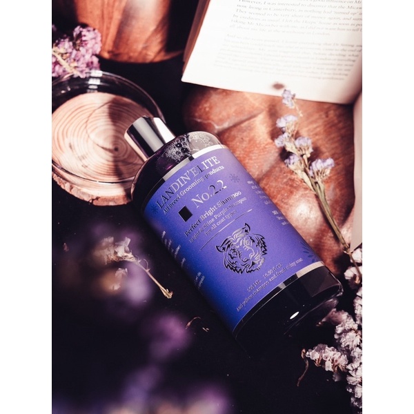 (แท้💯)✨Landin'Groom แชมพูอาบน้ำสัตว์เลี้ยงสูตรขนสว่างเงางาม‼️ 😽😺😻