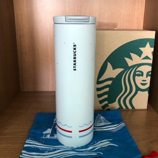 Starbucks กระบอกน้ำ Stainless Sailboat 16 oz.