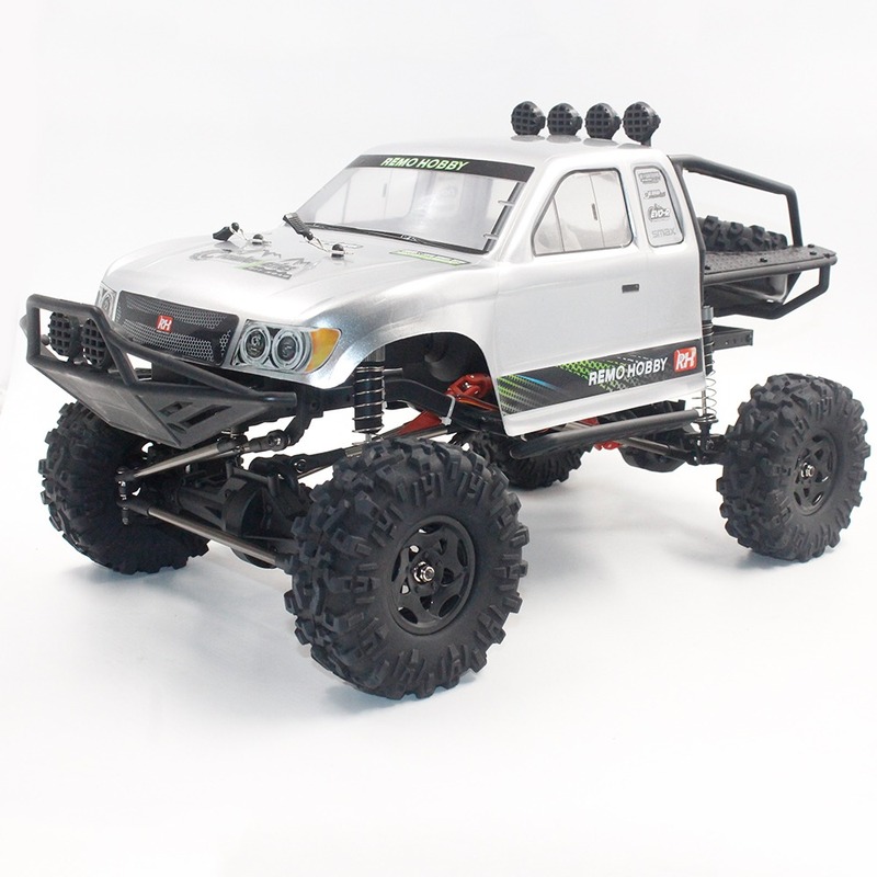 RCtown Remo Hobby 1093-ST 1/10 2.4G 4WD กันน้ําแปรง Rc รถ Off-road Rock Crawler Trail Rigs รถบรรทุก 