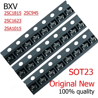 ไตรโอดคริสตัล SMD 2SC1815 2SC1623 2SC945 2SA1015 HF L6 CR BA SOT-23 100 ชิ้นต่อล็อต