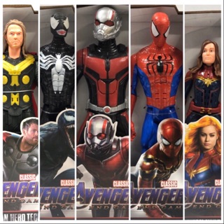 ของเล่น  โมเดลฮีโร่อเวนเจอร์สSuper hero of Avengers (Captain Marvel/Ant-Manมนุษย์มดมหากาฬ/Spiderman/venom/Thor)