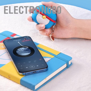 Electron000 เคสหูฟังบลูทูธไร้สาย ซิลิโคน ลายการ์ตูนโดราเอมอนน่ารัก