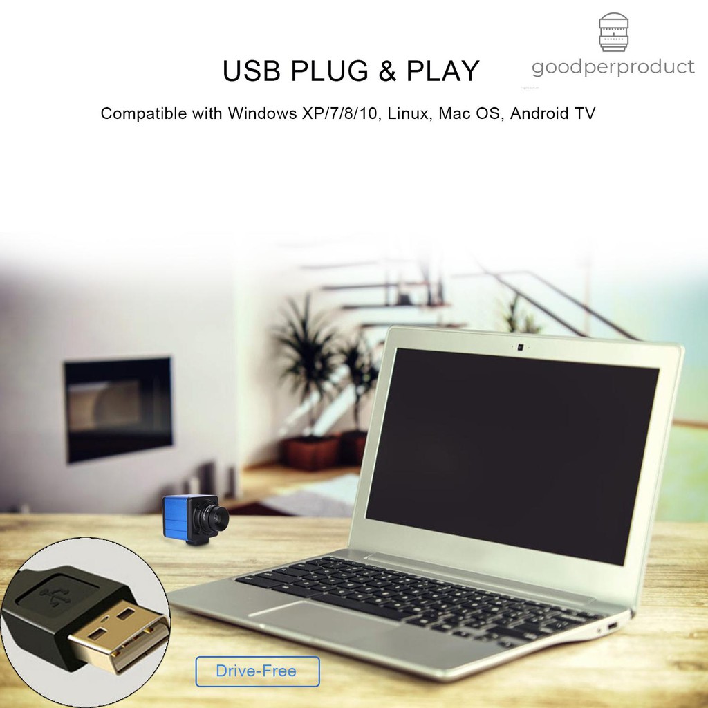 Good&P Aibecy 1080P HD Camera Computer Camera cam 2 Megapixels Fixed