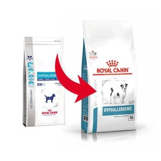 Royal Canin Hypoallergenic Small dog ขนาด 1 kg และ 3.5 kg อาหารสุนัขพันธุ์เล็กเม็ดเล็ก สำหรับแพ้อาหาร