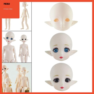 [predolo] หัวตุ๊กตา BJD 1/6 ข้อต่อบอล ขยับได้ DIY แบบเปลี่ยน