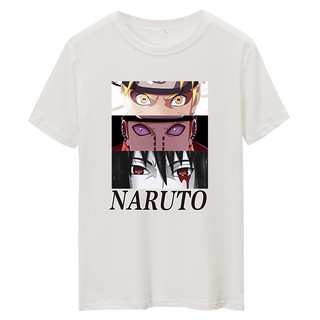 เสื้อยืดผ้าฝ้าย มี7สีให้เลือก ใหม่ NARUTO ยอดฮิต เสื้อ เสื้อผ้าคุณผู้หญิงและคุณผู้ชาย เสื้อทีเชิร์ตเสื้อยืดคอกลมแฟชั่นun