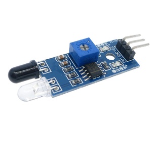 โมดูล เซ็นเซอร์ ตรวจจับ วัตถุ สิ่งกีดขวาง แสง IR Infrared Obstacle Avoidance Sensor Module for Arduino Smart Car Robot