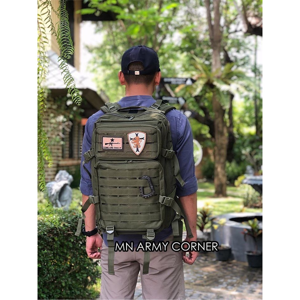 🔥กระเป๋าเป้ทหาร เนื้อผ้าแบบหนา คุณภาพดี รับประกันทุกใบครับ🔥