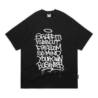 เสื้อยืด พิมพ์ลายกราฟฟิติ Mdfk freedom drips แบบใหม่