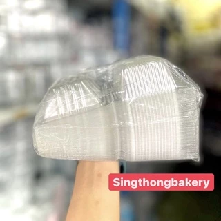 กล่อง กล่องใส ops, pet TS-02s 02s BP-02s TR-02s กล่องใสเบเกอรี่ ทนร้อน : บรรจุ 100ใบ