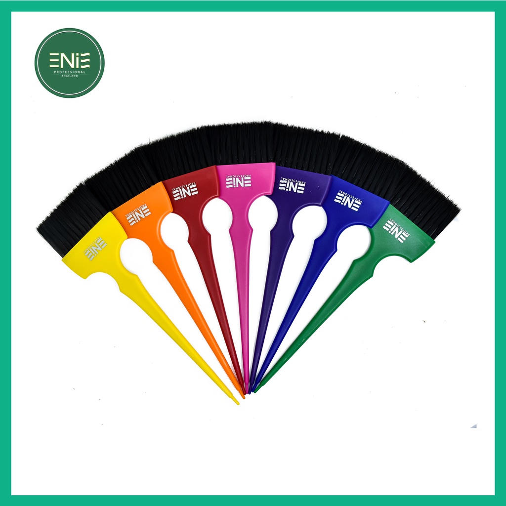 🍀ENIE แปรงทำเคมี ทำสี ชิ้นใหญ่ (มี 7 สี)