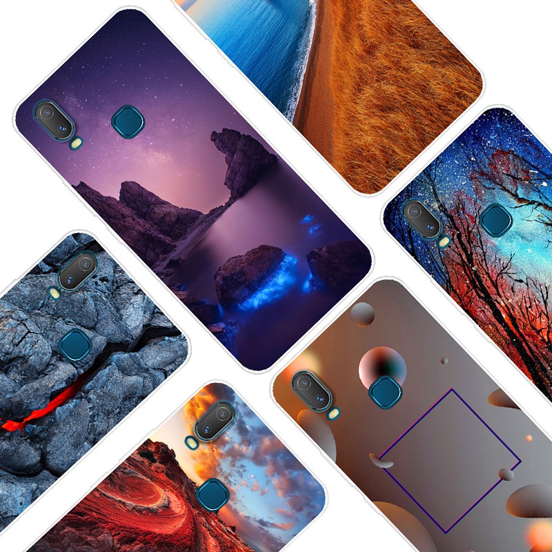 VIVO Y11 2019 เคสโทรศัพท์ทาสี VIVO Y11(2019) เคสโทรศัพท์ TPU แบบนุ่มซิลิคอน