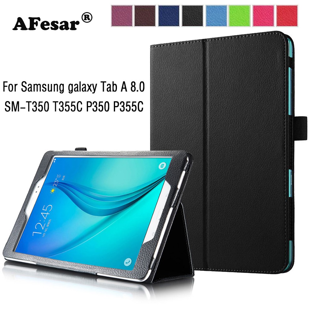 2015 Release Samsung galaxy Tab A 8.0 T350 T355C P350 P355C แท็บเล็ต Ultra Slim Smart Stand Cover Ca