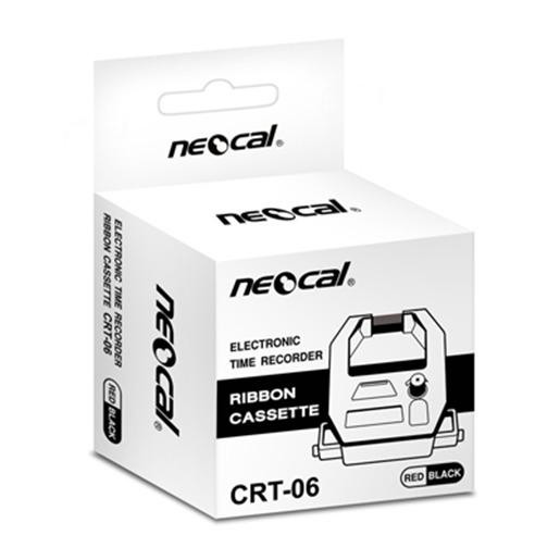 NEOCAL CRT-06 Two-Colors Ribbon Cassette ผ้าหมึกเครื่องตอกบัตร นีโอแคล ซีอาร์ที-06 (แดง/ดำ)