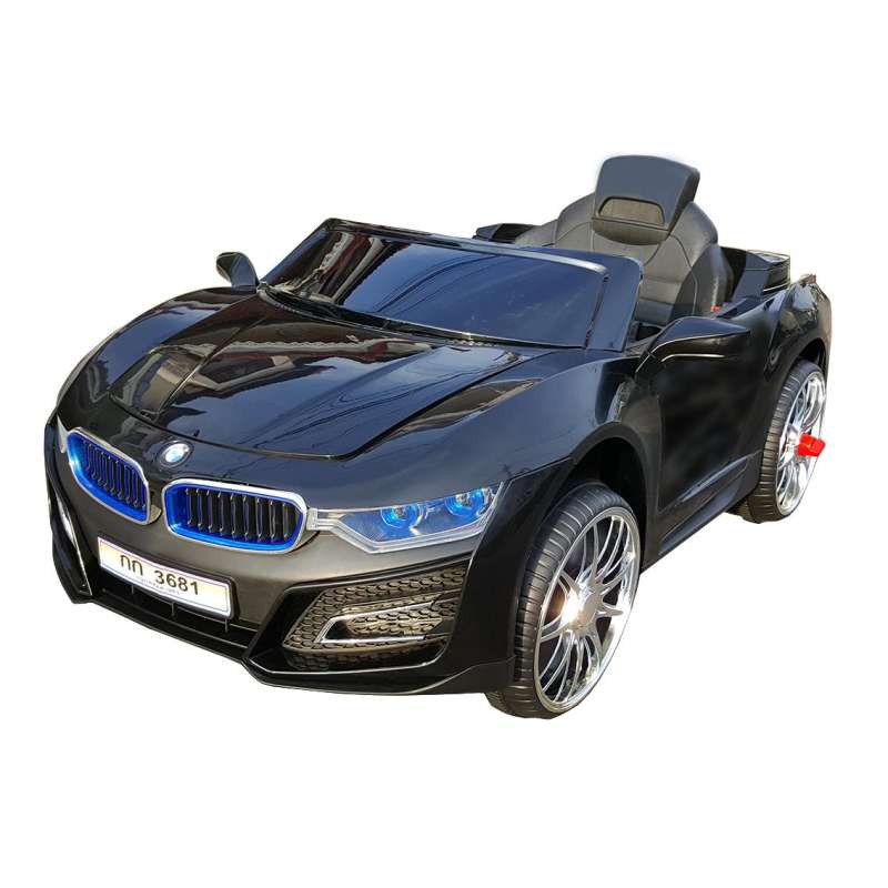 BMW Concept i8 12V 2 Motors กก3681 ระบบกุญแจสตาร์ท คันใหญ่ รถแบตเตอรี่ รถเด็กนั่งไฟฟ้า