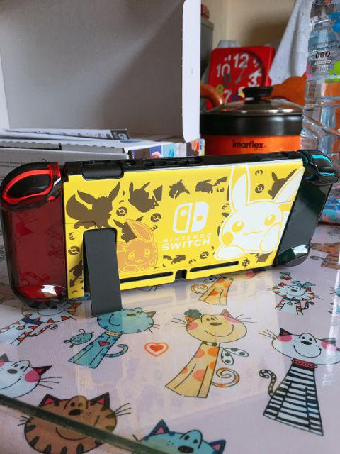 Nintendo Switch Case Pokemon Let's Go Pikachu & Eevee | Shopee Thailand