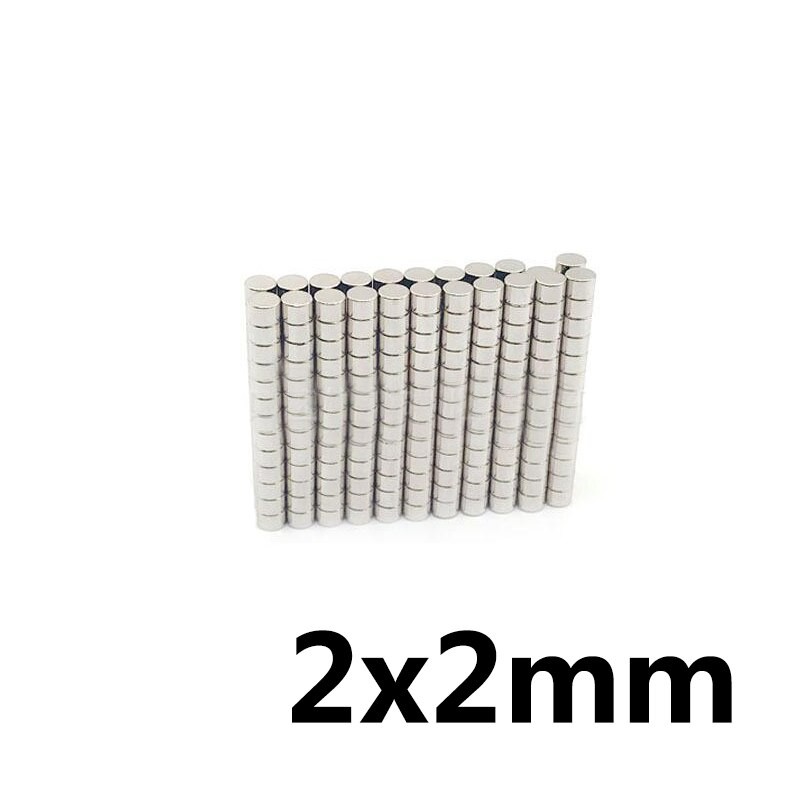 10ชิ้น แม่เหล็กแรงสูง 2x2มิล กลมแบน Magnet Neodymium 2x2mm แม่เหล็ก ขนาด 2*2มิล แม่เหล็ก นีโอไดเมียม