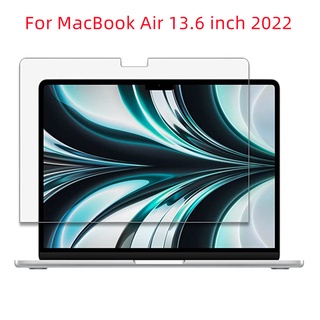 9H Tempered Glass Screen Protector For Apple MacBook Air M2 Chip 13.6 inch 2022 Model A2681 Anti Scratch Protective Film