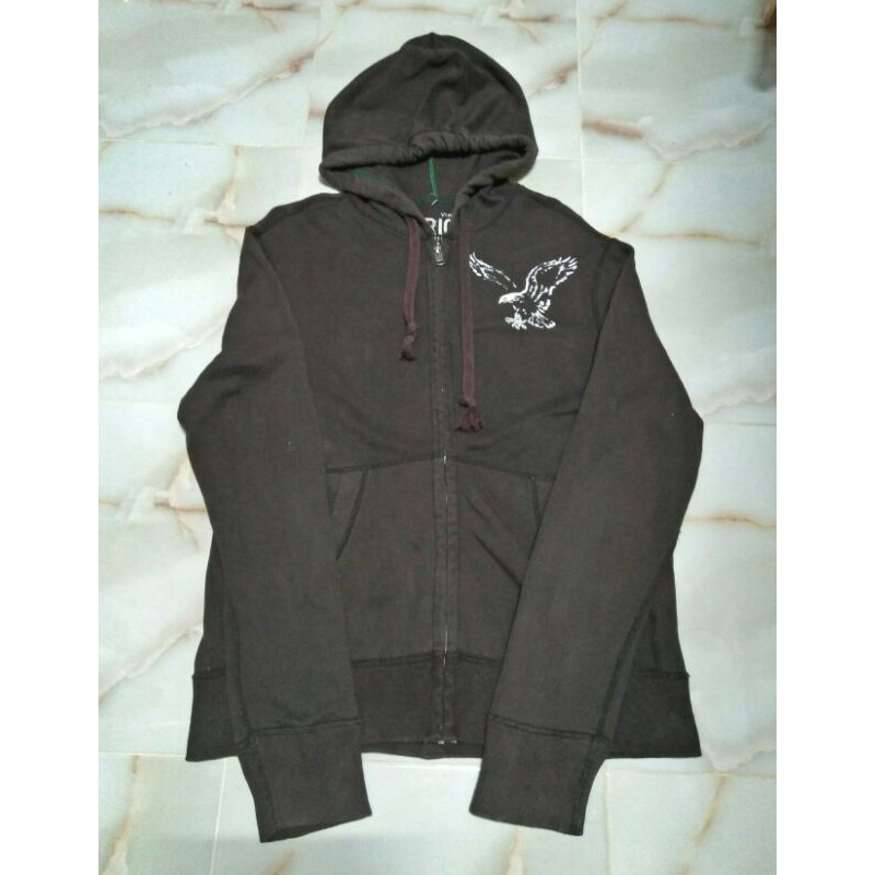 AMERICAN EAGLE เสื้อสเวตเตอร์ฮู้ดมือสอง