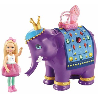 Barbie Dreamtopia Chelsea Doll and Elephant  **กล่องไม่สวย