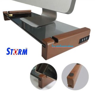 Storm ที่วาง /จอคอมพิวเตอร์ สตอร์ม  มี 2 สี พร้อมUSB HUB 2.0 4 Port