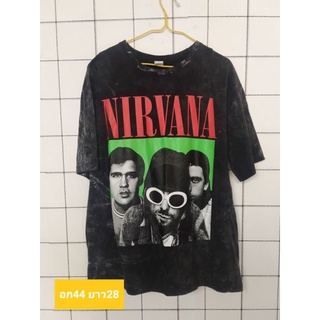 เสื้อยืดnirvana เก๋ๆ