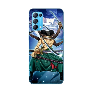 เคสโทรศัพท์มือถือลายการ์ตูนวันพีชสําหรับ Oppo Reno5 Pro Plus 5 G Reno5