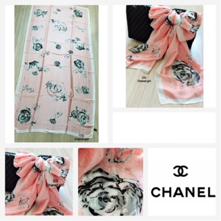 ผ้าคลุมไหล่ /ผ้าพันคอ style  Brand  Chanel